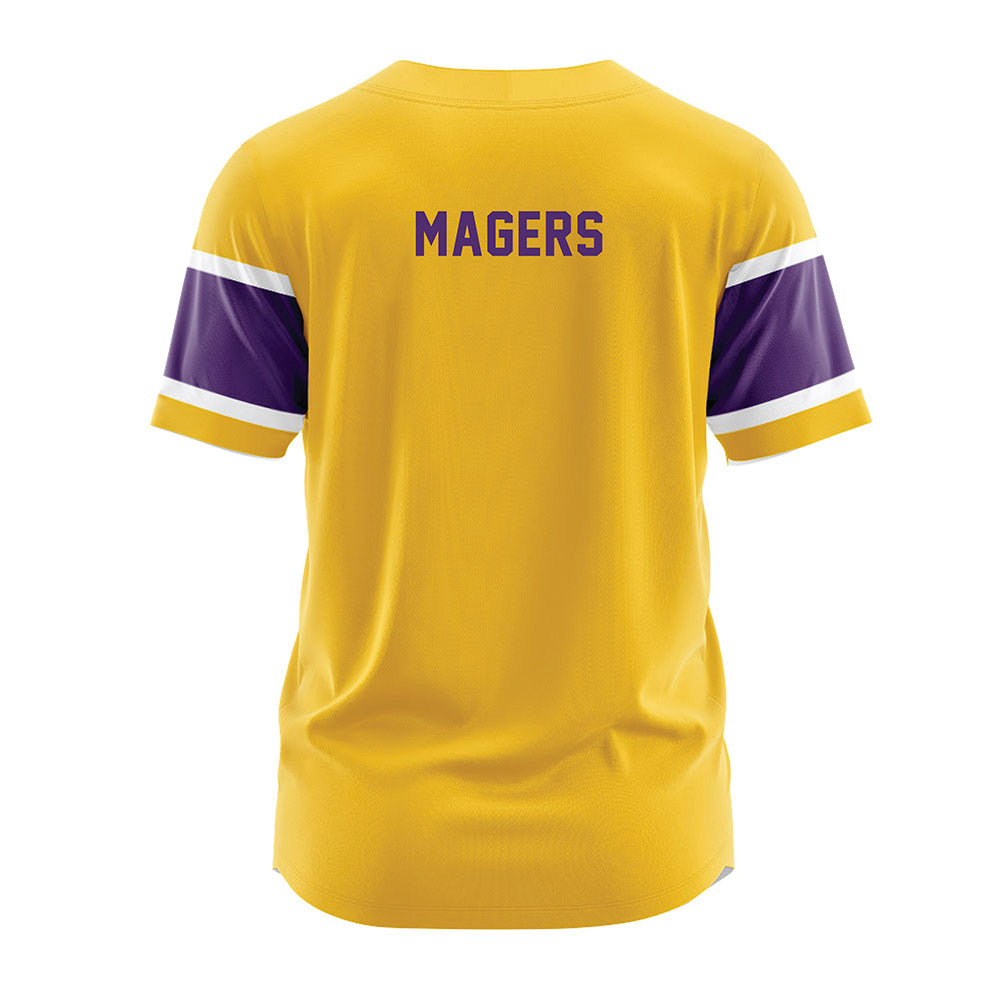 Minn. St. - NCAA Baseball : Matt Magers - Gold Jersey-1