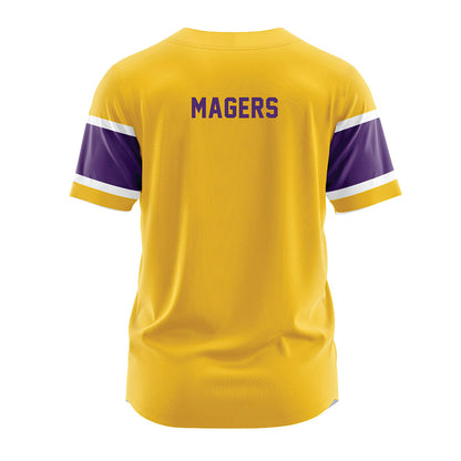 Minn. St. - NCAA Baseball : Matt Magers - Gold Jersey-1