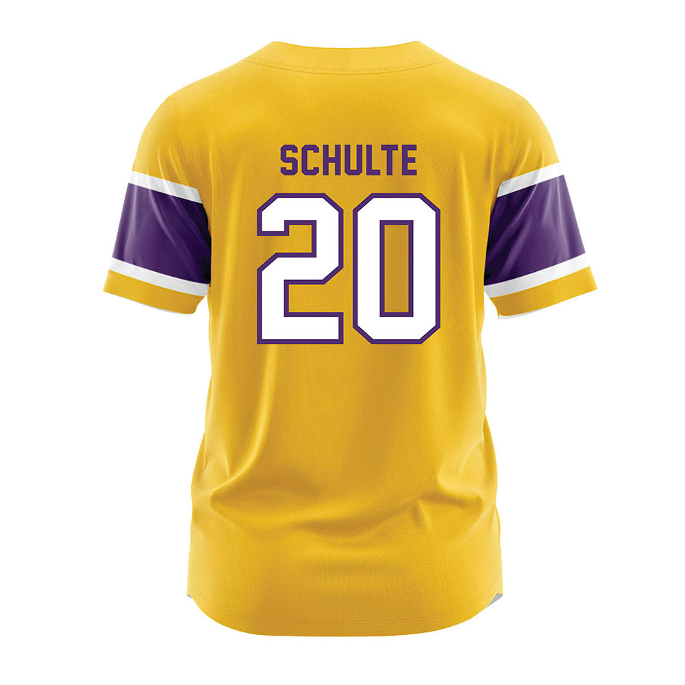 Minn. St. - NCAA Baseball : Brody Schulte - Gold Jersey-1