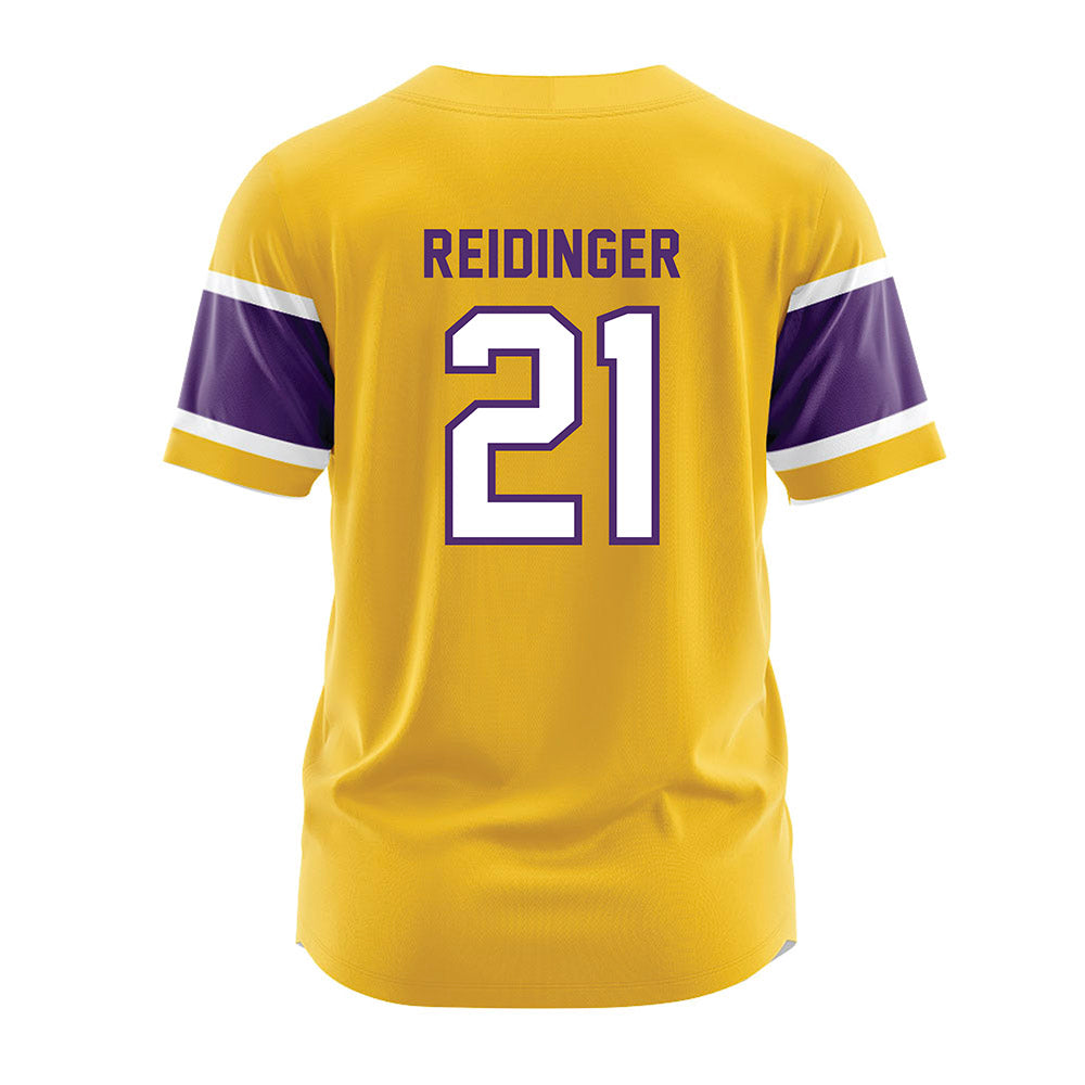 Minn. St. - NCAA Baseball : Gannon Reidinger - Gold Jersey-1