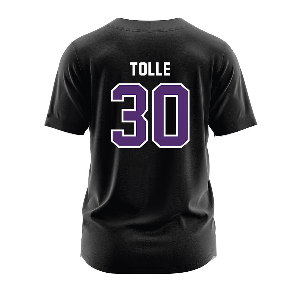 Minn. St. - NCAA Baseball : Lucas Tolle - Black Jersey-1
