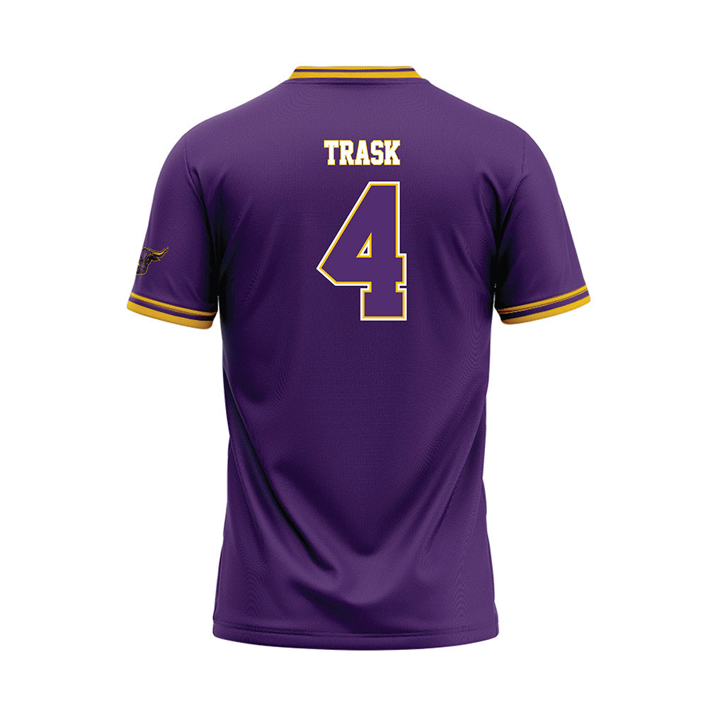 Minn. St. - NCAA Baseball : CJ TRASK - Purple Baseball Jersey-1
