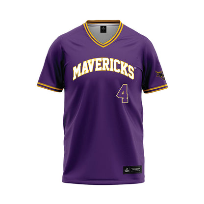 Minn. St. - NCAA Baseball : CJ TRASK - Purple Baseball Jersey-0
