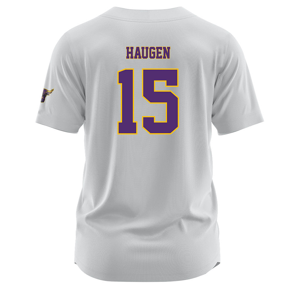 Minn. St. - NCAA Baseball : Sam Haugen - Grey Jersey-1