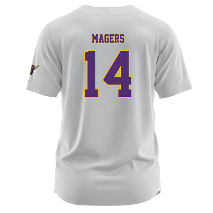 Minn. St. - NCAA Baseball : Louis Magers - Grey Jersey-1