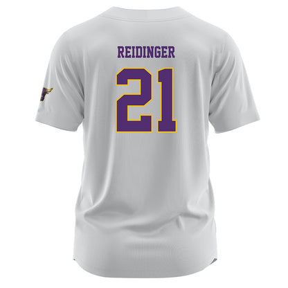 Minn. St. - NCAA Baseball : Gannon Reidinger - Grey Jersey-1
