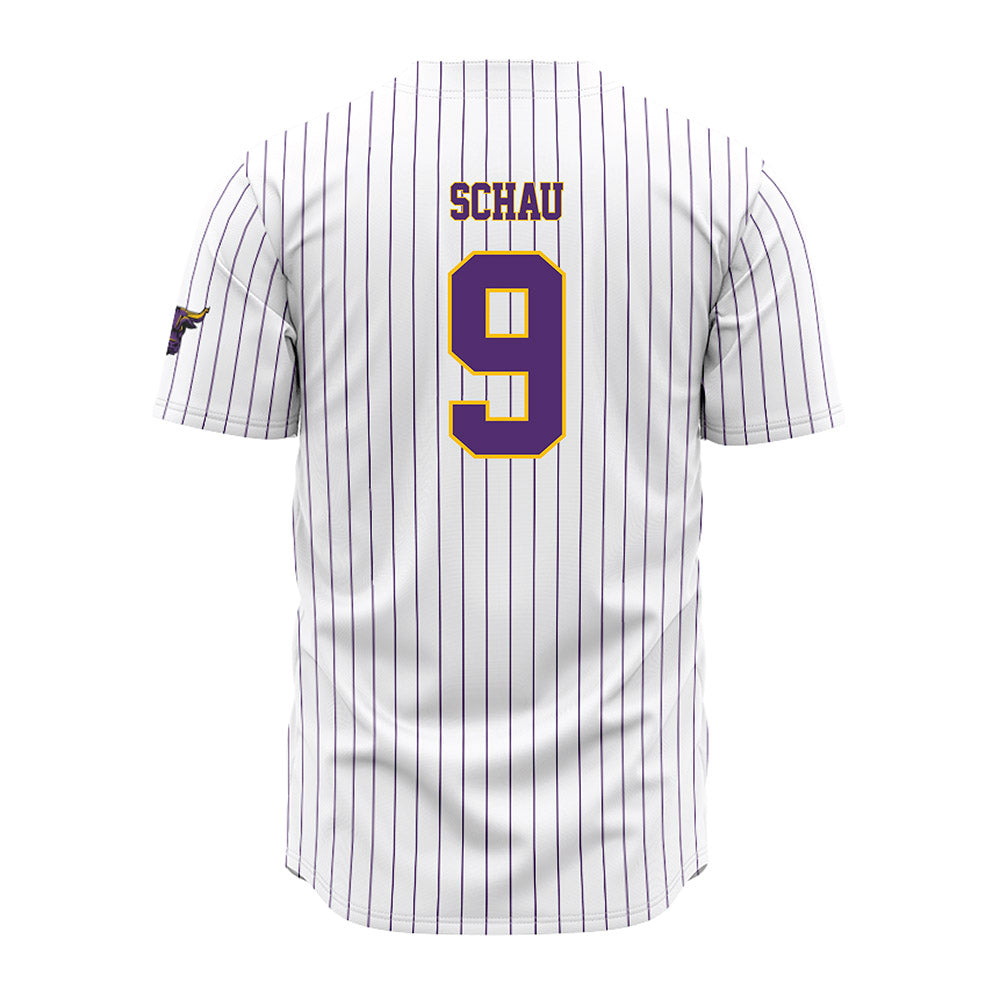 Minn. St. - NCAA Baseball : Charlie Schau - White Jersey-1