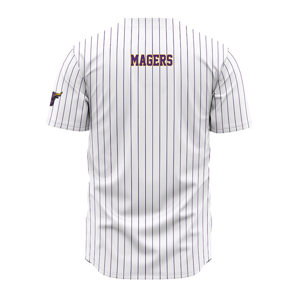 Minn. St. - NCAA Baseball : Matt Magers - White Jersey-1