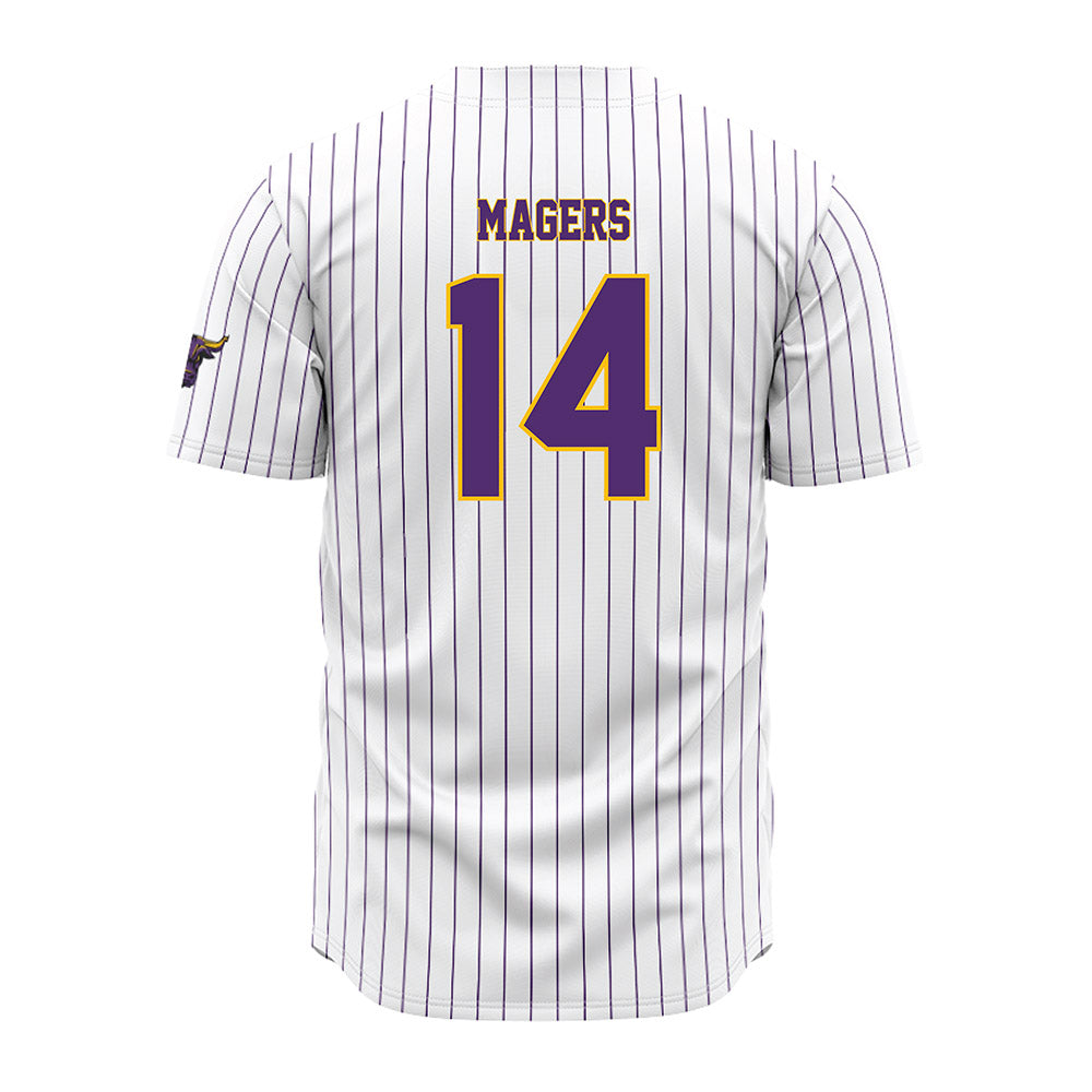 Minn. St. - NCAA Baseball : Louis Magers - White Jersey-1