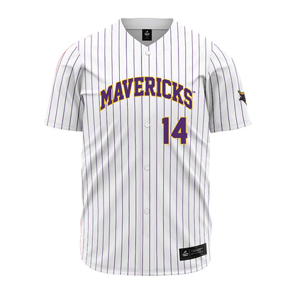 Minn. St. - NCAA Baseball : Louis Magers - White Jersey-0