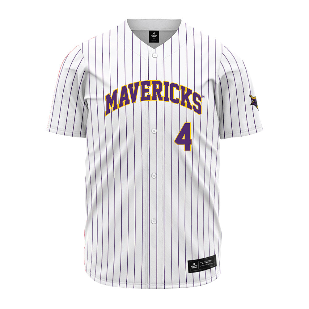 Minn. St. - NCAA Baseball : CJ TRASK - White Jersey-0