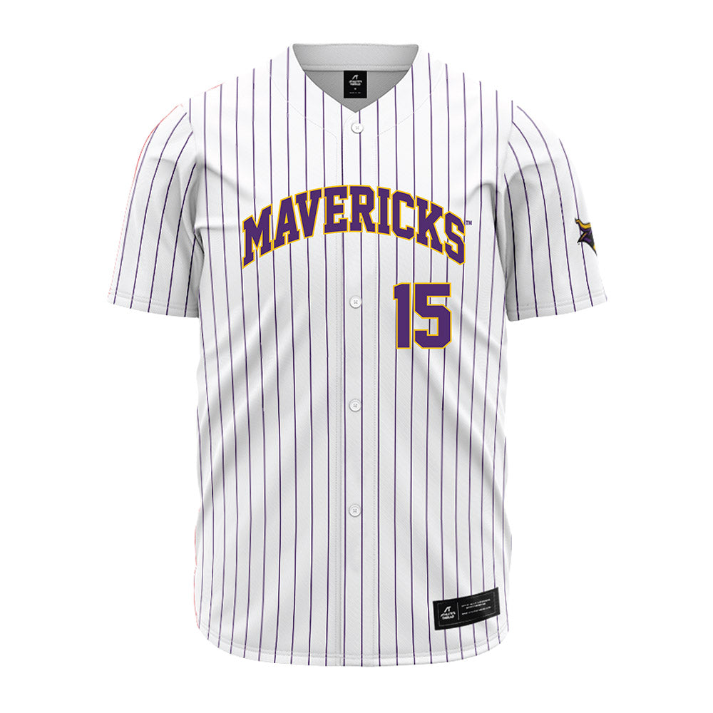 Minn. St. - NCAA Baseball : Sam Haugen - White Jersey-0