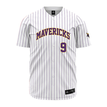 Minn. St. - NCAA Baseball : Charlie Schau - White Jersey-0
