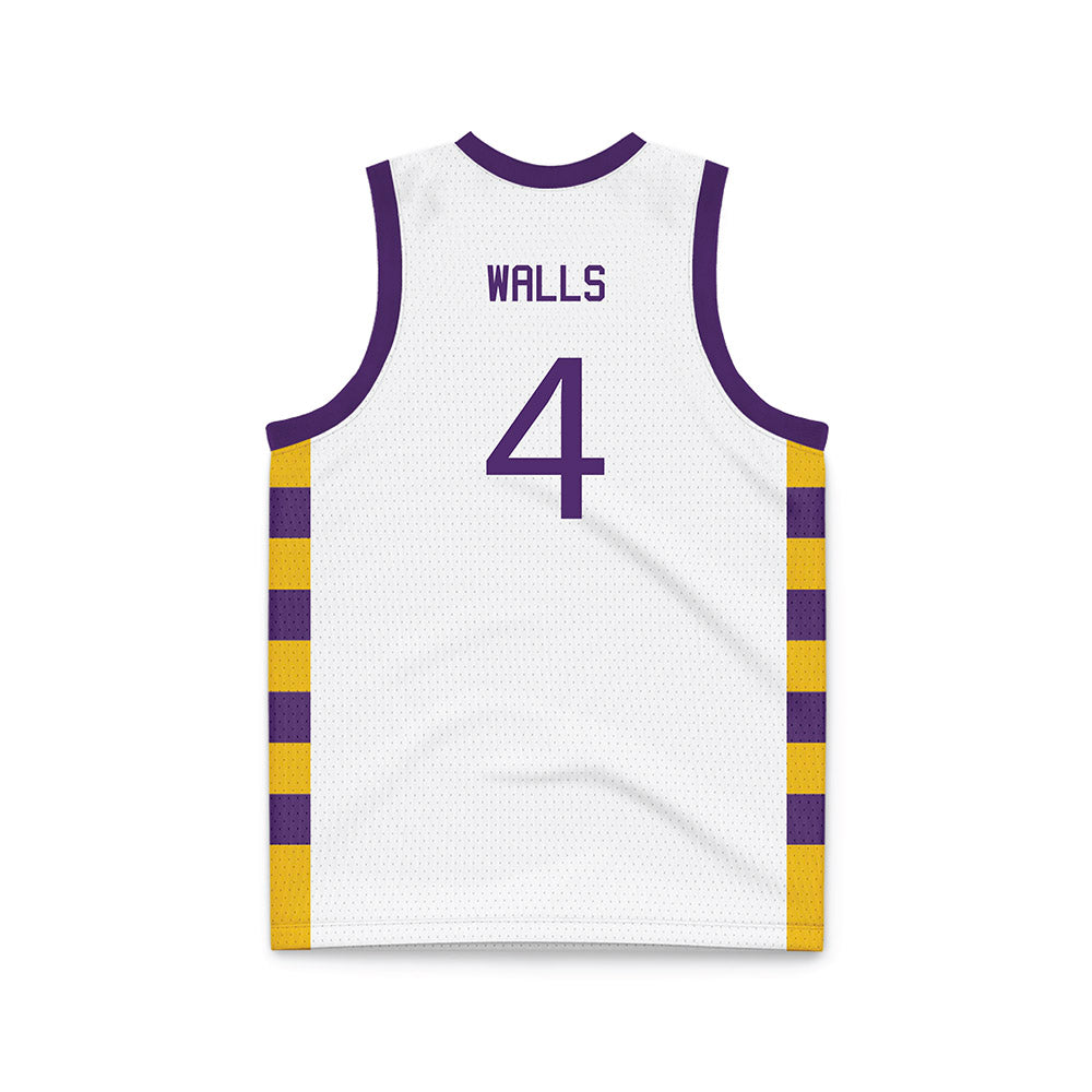 Minn. St. - NCAA Men's Basketball : Aric Walls - White Basketball Jersey-1