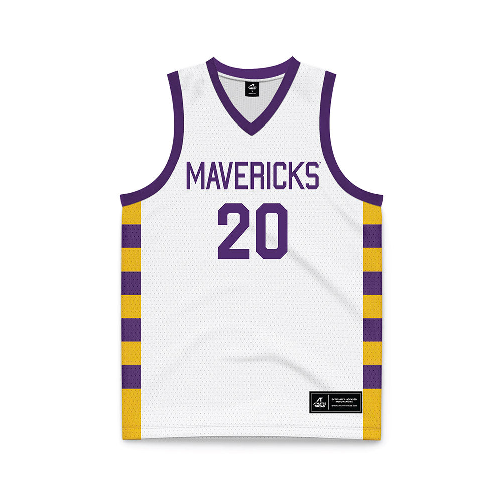 Minn. St. - NCAA Men's Basketball : Chase Bartlett - White Basketball Jersey-0