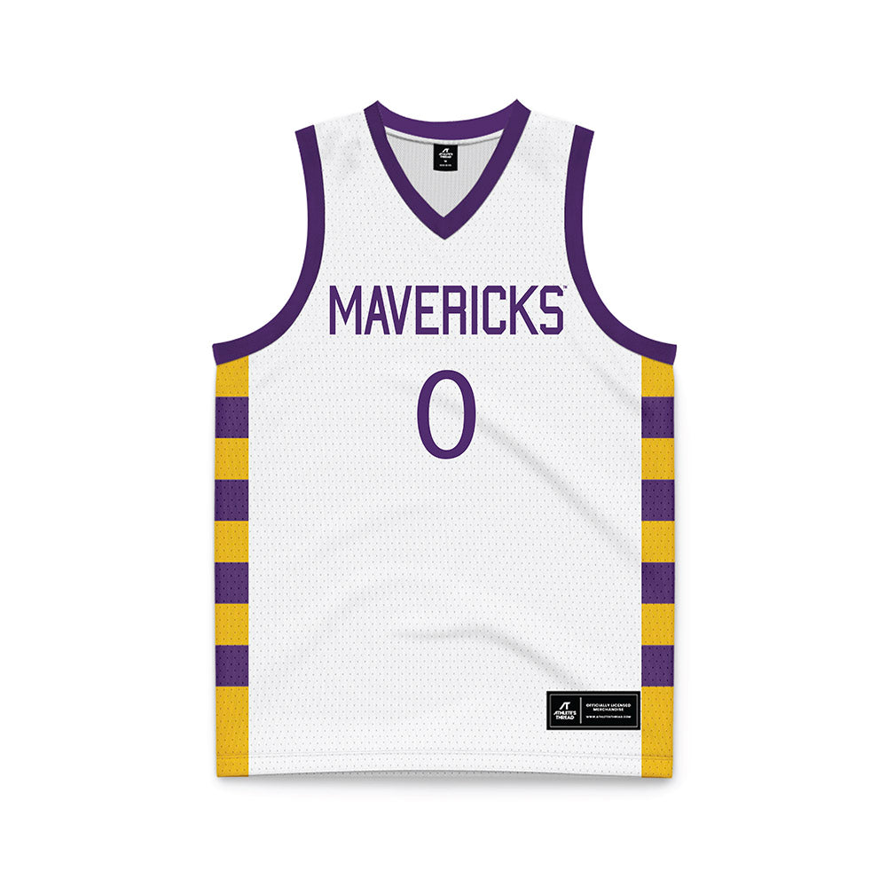 Minn. St. - NCAA Men's Basketball : Carson Schweim - White Basketball Jersey-0