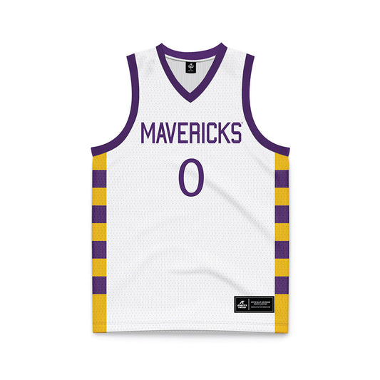 Minn. St. - NCAA Men's Basketball : Carson Schweim - White Basketball Jersey-0