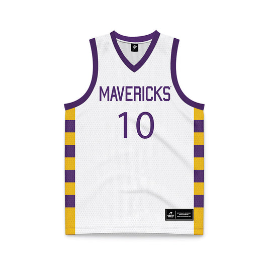 Minn. St. - NCAA Men's Basketball : Will Opsahl - White Basketball Jersey-0