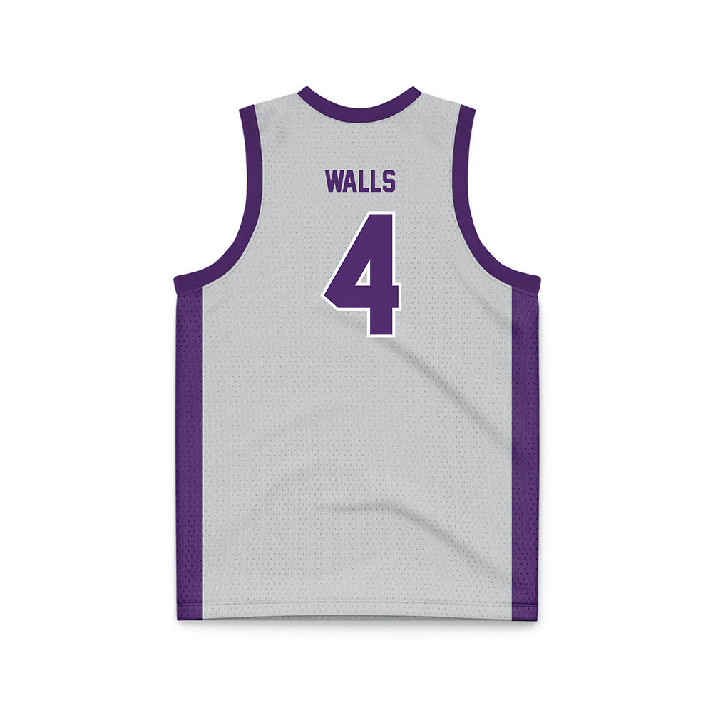 Minn. St. - NCAA Men's Basketball : Aric Walls - Grey Basketball Jersey-1