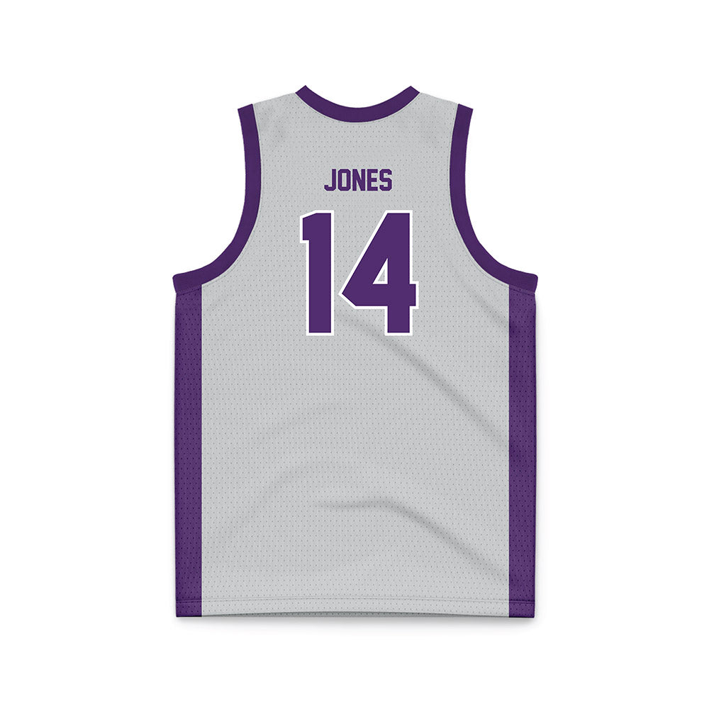 Minn. St. - NCAA Men's Basketball : Malcolm Jones - Grey Basketball Jersey-1