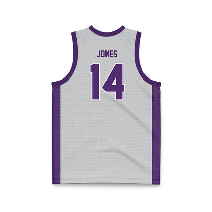 Minn. St. - NCAA Men's Basketball : Malcolm Jones - Grey Basketball Jersey-1