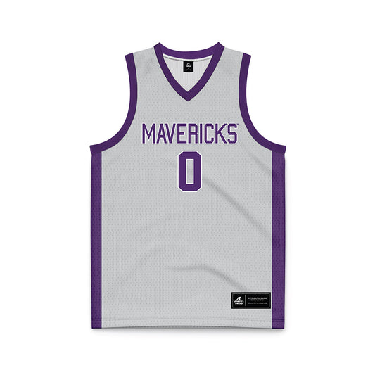 Minn. St. - NCAA Men's Basketball : Carson Schweim - Grey Basketball Jersey-0