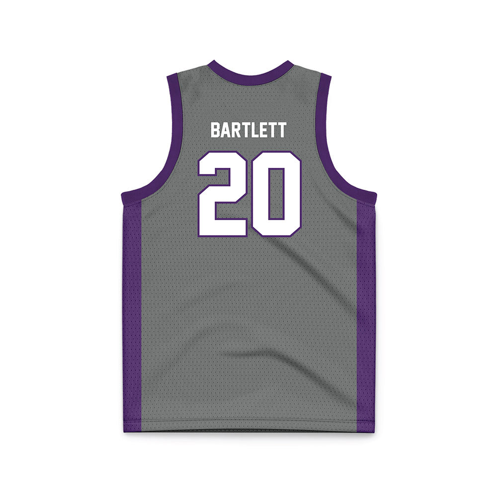 Minn. St. - NCAA Men's Basketball : Chase Bartlett - Dark Grey Basketball Jersey-1