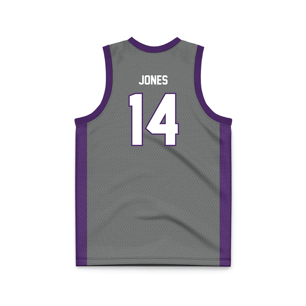 Minn. St. - NCAA Men's Basketball : Malcolm Jones - Dark Grey Basketball Jersey-1
