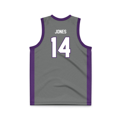 Minn. St. - NCAA Men's Basketball : Malcolm Jones - Dark Grey Basketball Jersey-1
