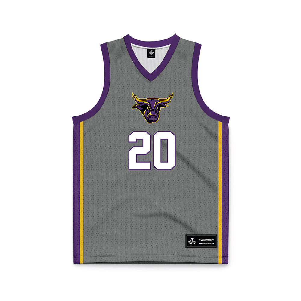 Minn. St. - NCAA Men's Basketball : Chase Bartlett - Dark Grey Basketball Jersey-0