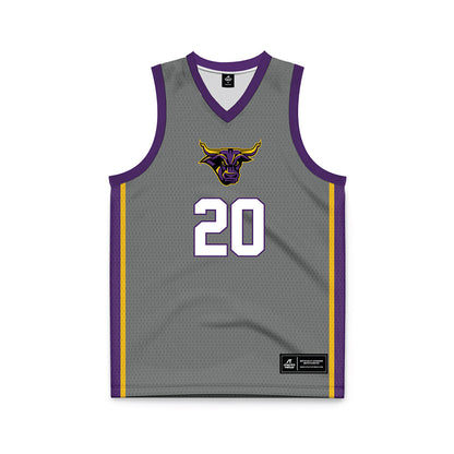 Minn. St. - NCAA Men's Basketball : Chase Bartlett - Dark Grey Basketball Jersey-0