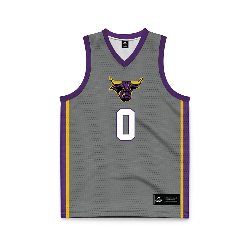 Minn. St. - NCAA Men's Basketball : Carson Schweim - Dark Grey Basketball Jersey-0