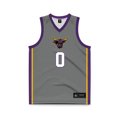Minn. St. - NCAA Men's Basketball : Carson Schweim - Dark Grey Basketball Jersey-0