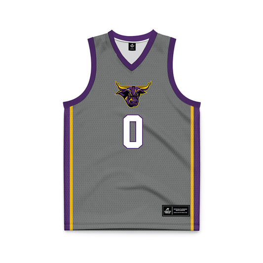 Minn. St. - NCAA Men's Basketball : Carson Schweim - Dark Grey Basketball Jersey-0
