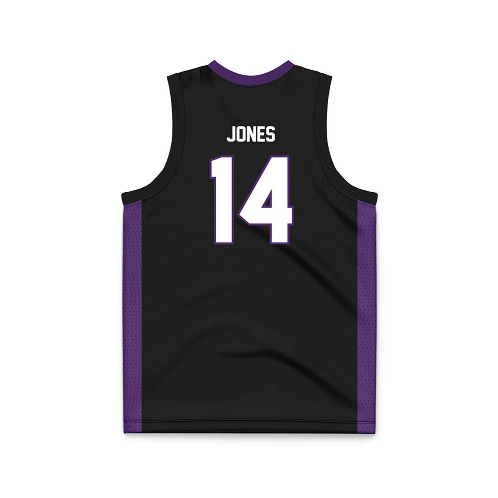 Minn. St. - NCAA Men's Basketball : Malcolm Jones - Black Basketball Jersey-1
