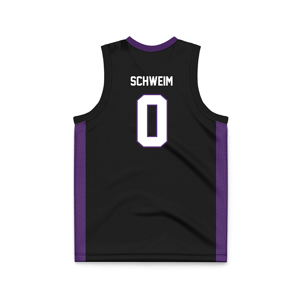 Minn. St. - NCAA Men's Basketball : Carson Schweim - Black Basketball Jersey-1