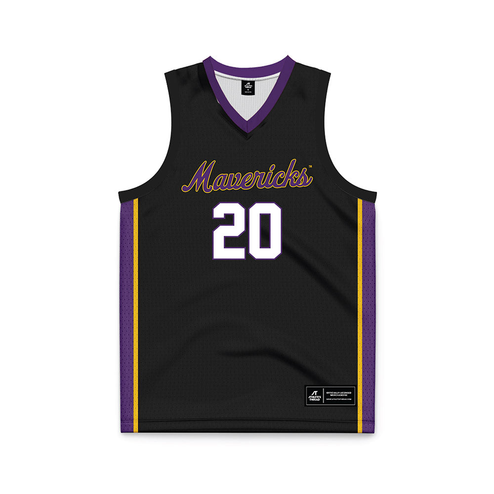 Minn. St. - NCAA Men's Basketball : Chase Bartlett - Black Basketball Jersey-0