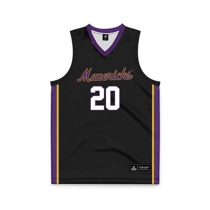 Minn. St. - NCAA Men's Basketball : Chase Bartlett - Black Basketball Jersey-0