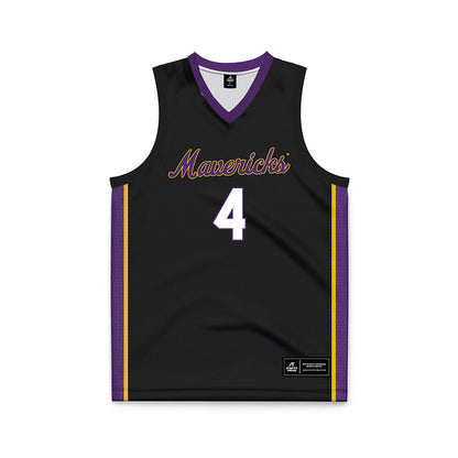Minn. St. - NCAA Men's Basketball : Aric Walls - Black Basketball Jersey-0