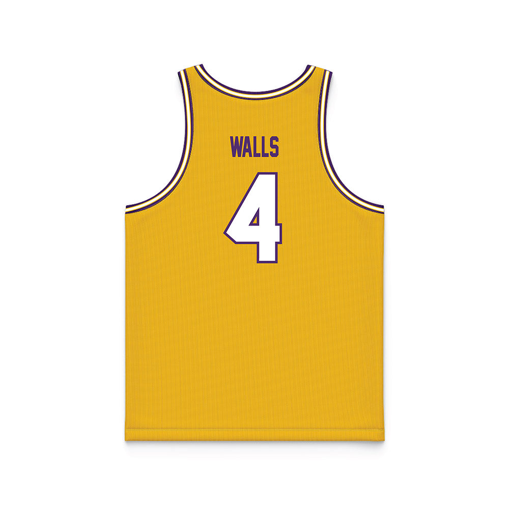 Minn. St. - NCAA Men's Basketball : Aric Walls - Gold Basketball Jersey-1