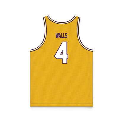 Minn. St. - NCAA Men's Basketball : Aric Walls - Gold Basketball Jersey-1