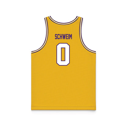 Minn. St. - NCAA Men's Basketball : Carson Schweim - Gold Basketball Jersey-1