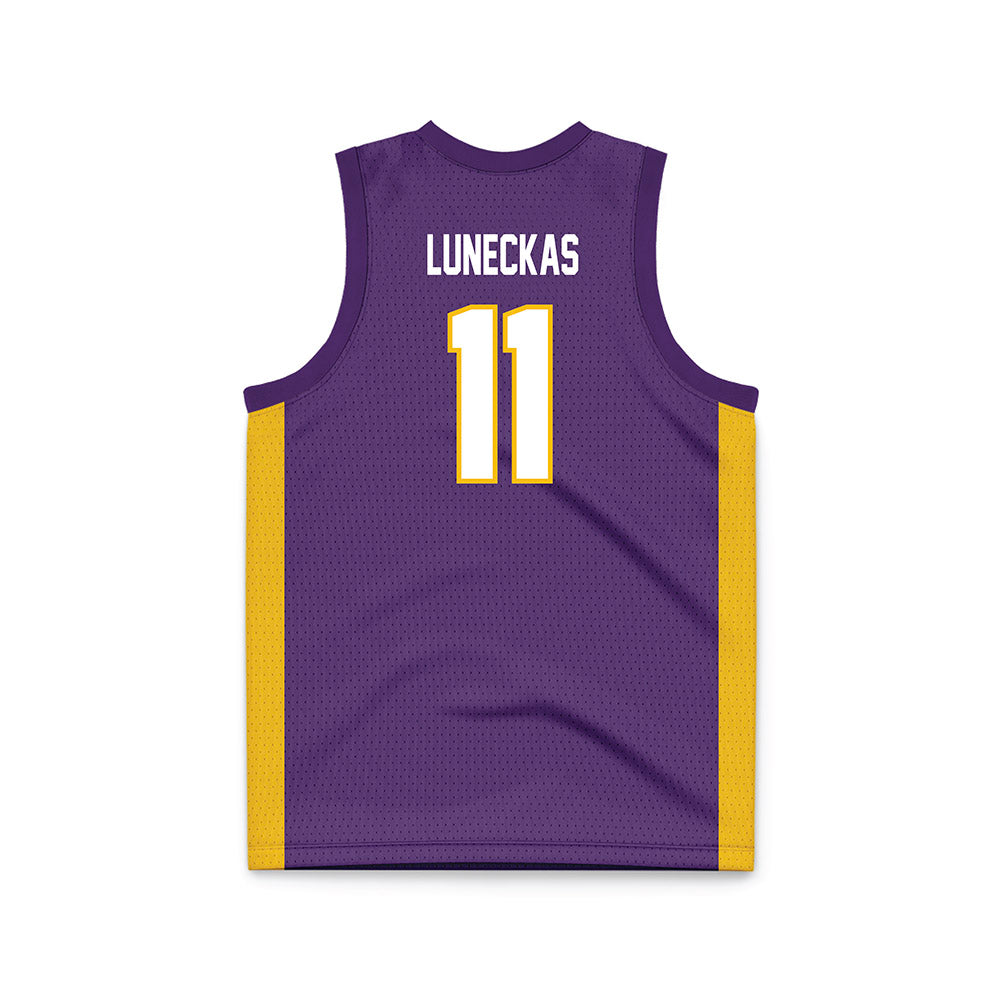 Minn. St. - NCAA Women's Basketball : Delaynie Luneckas - Purple Basketball Jersey-1