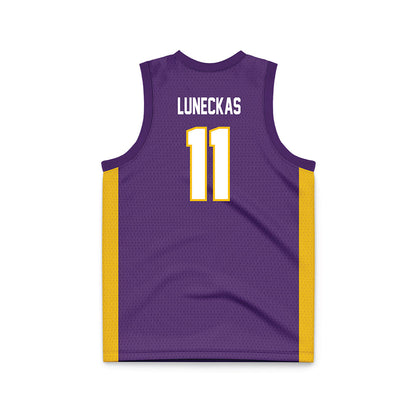Minn. St. - NCAA Women's Basketball : Delaynie Luneckas - Purple Basketball Jersey-1