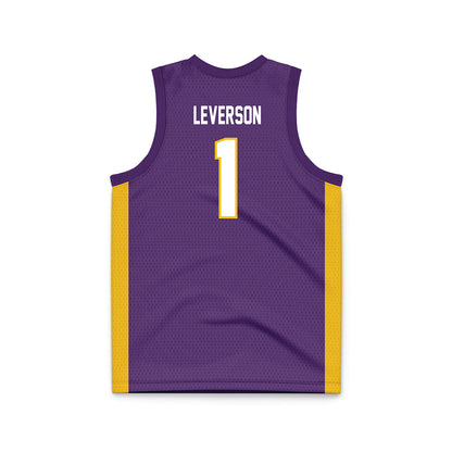Minn. St. - NCAA Women's Basketball : Hannah Leverson - Purple Basketball Jersey-1