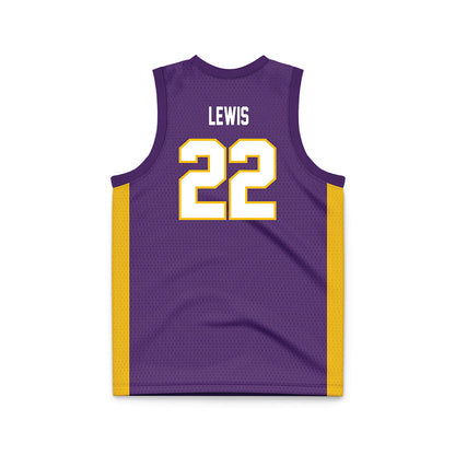 Minn. St. - NCAA Women's Basketball : Brooklyn Lewis - Purple Basketball Jersey-1