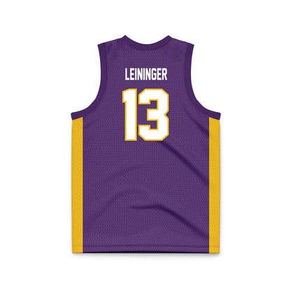 Minn. St. - NCAA Women's Basketball : Lucy Leininger - Purple Basketball Jersey-1