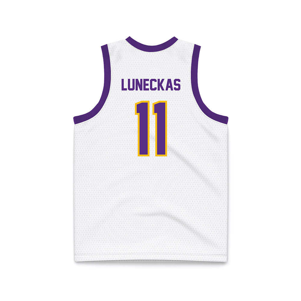 Minn. St. - NCAA Women's Basketball : Delaynie Luneckas - White Basketball Jersey-1