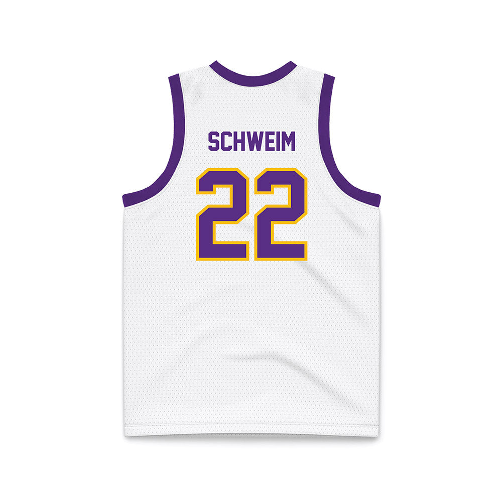 Minn. St. - NCAA Women's Basketball : Mackenzie Schweim - White Basketball Jersey-1