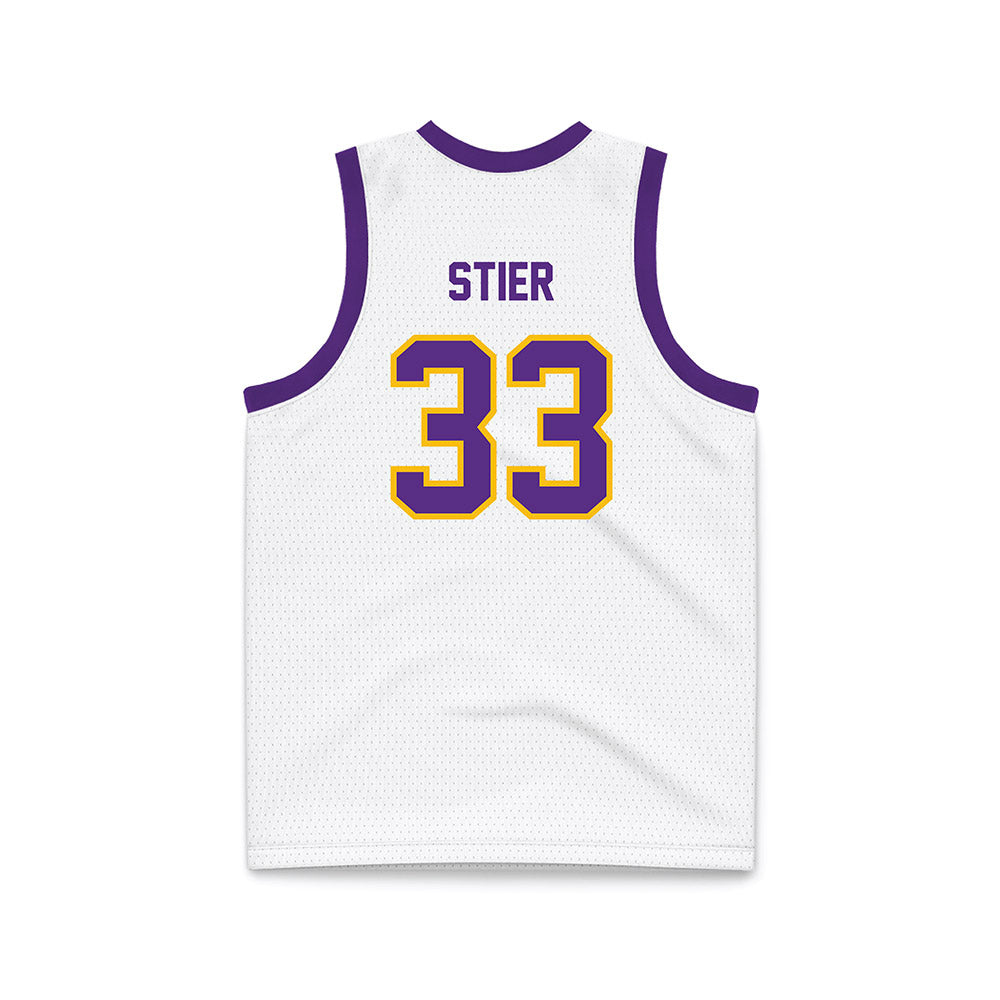 Minn. St. - NCAA Women's Basketball : Ava Stier - White Basketball Jersey-1